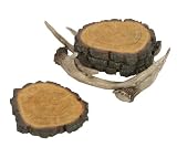Kitchen & Housewares : Antler/Log Slice Coasters