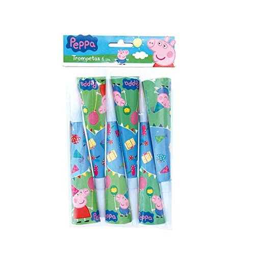 Peppa Pig Trumpet Favors (6 Pack)