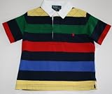 Boys Polo Ralph Lauren Colorful Stripe Rugby Shirt