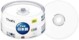 太陽誘電 That's CD-Rデータ用 700MB 48倍速 30枚スピンドルケース プリンタブル 白 CDR80WPY30MBV