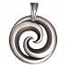 BICO AUSTRALIA JEWELRY (E303) KORUTAO - INNER EVOLUTION & AEON - Comes with a Generic 18 inch (to 20in) Adjustable 4mm Black Rubber Necklace.
