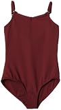 Capezio Girls 2 6x Camisole Leotard W/ Adjustable Straps,Maroon,I ( 6 8) 41DlBWGvv9L. SL160 Capezio Girls 2 6x Camisole Leotard W/ Adjustable Straps,Maroon,I ( 6 8)