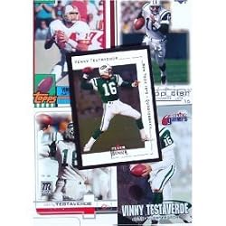 Vinny Testaverde 20-card set with 2-piece acrylic case