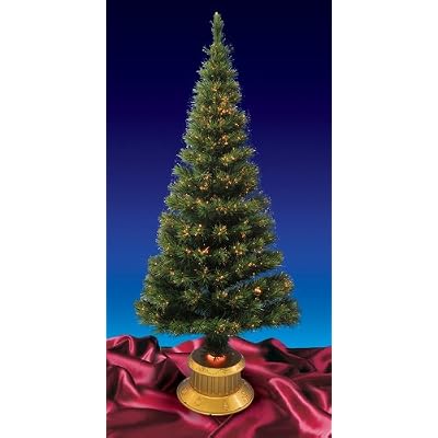 7 ft fiber optic christmas trees