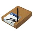 GBC Combbind Black 1/2 Inch-Diameter Plastic Binding Combs 100 Count (40-000-68)