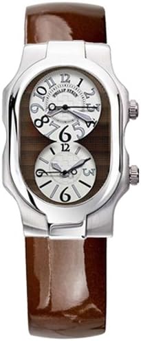 Philip Stein Brown Quartz Analog Dual Time Watch 1-qbr-fwc-lch