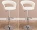 Luxor Faux Leather Bar Stool (Set of 2) - White