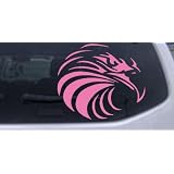 6in X 5.2in Pink -- Tribal Eagle Animals Car Window Wall Laptop Decal Sticker by Rad Dezigns