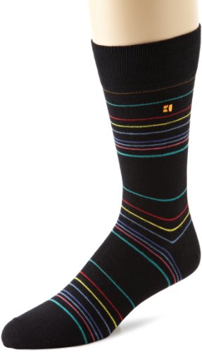 HUGO BOSS Mens Design Sock With Color Stripes