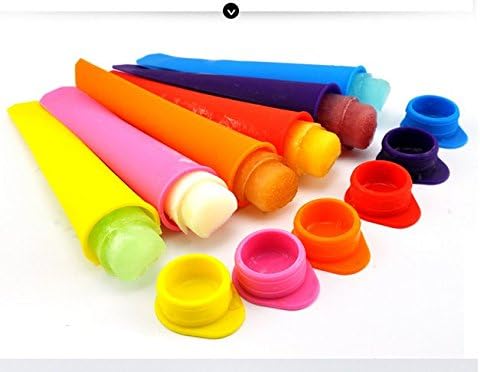 MyShine Silicone Popsicle Molds Ice Pop Molds for Both Kids and Adults