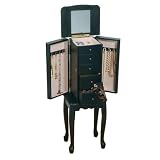 Slimline Jewelry Armoire - Java