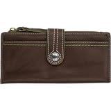 Weekender Checkbook Clutch Color: ESPRESSO