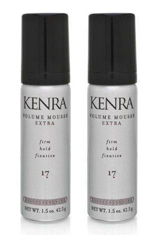 Kenra Volume Mousse Extra 17 Firm Hold, Travel Mini 1.5oz, PACK OF 2