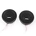 2 Pcs Black Shell Car Audio System Dome Tweeters 120W RS.2249.00