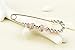 Tagoo Women's Safety Pin Brooch Rhinestone Sweater Hat Crystal Breastpin with Swan&Fox&Fish&Crown Design (Kiss Fish 3.14