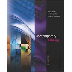 Contemporary Editing with Free Student CD-ROM