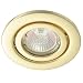 Kitchen & Housewares : 50 mm MR16 12 Volt Gimbal Downlighter fitting finished in Brass