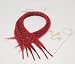Grizzly Synthetic Feather Hair Extensions Hair New Generation Beautiful Red Animal Print