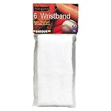 Hot Glove Baseball 6 Inch Wrist Band - White by Unique Sports
