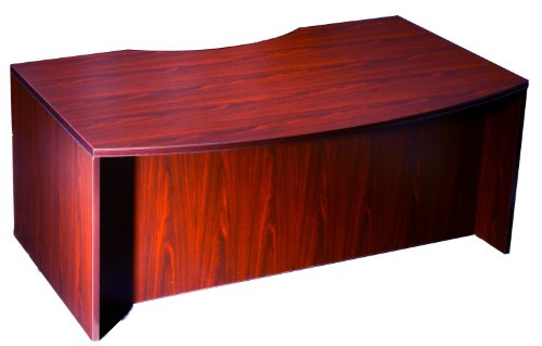 Boss N689-M Light Bow Front Desk Shell