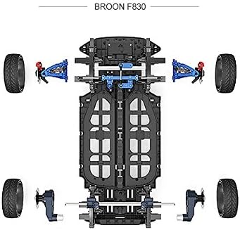 New Model Henes Broon F830 Ride On Car with Touch Pad and Remote COLOR WHITE