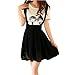 PinRoad Womens Preppy Ruffle Chiffon Gallus Short Skirt