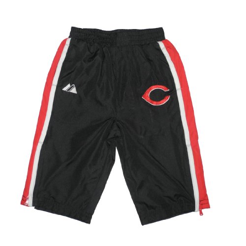MLB Cincinnati Reds Baby / Infant Comfortable Fit Mesh Lined Track Pants with Embroidered Logo - Blue (Size: 3-6)