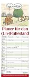 Planer für den (Un-)Ruhestand 2012: Mit 3 Spalten. Mit Ferienterminen