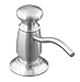KOHLER Soap/Lotion Dispenser with Traditional Design, Brushed Chrome #1894-C-G