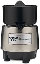 Waring PCJ218 Citrus Juicer, Stainless Steel
