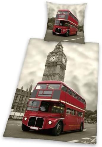 London Bus UK Single/US Twin Duvet Cover (73050)