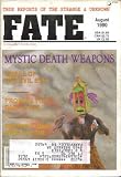 Fate Magazine, August 1990: Mystic Death Weapons (Volume 43, No. 8)