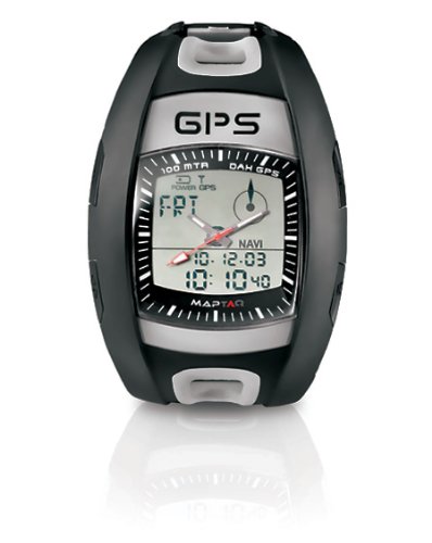 Chronograph Sportuhr  Maptaq GPS, schwarz/grau Preisvergleich