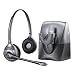 Plantronics Supra Plus Wireless Binaural Headset With Noise Canceling Microphone - With Lifter - Model CS-361N/HL-10 Wireless