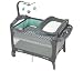 Graco Pack 'n Play Portable Playard with Bassinet & Changing Table in Mondo