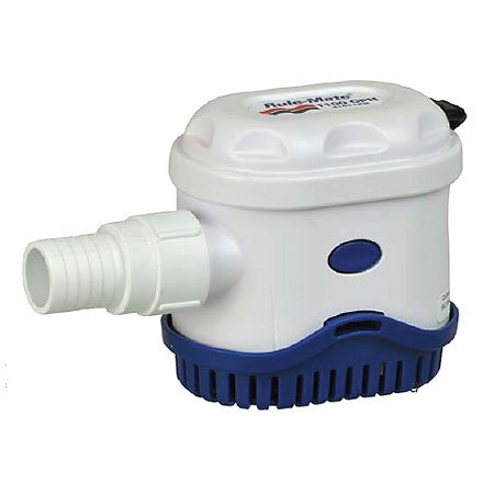Rule RM1100 Marine Rule-Mate 1100 Marine Bilge Pump (1100-GPH, 12-Volt)