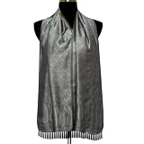 Handmade Self Design Semi Silk Rectangular Scarf, Special Gift For Her (Free Shipping) scrf0024r
