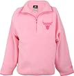Chicago Bulls Girls (7-16) Half-Zip Fleece Sweatshirt