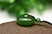 Parma77 Donut Green Jade Pendant Necklace Jewelry Lucky Protection Powers Amulet