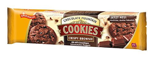 Griesson Chocolate Mountain Cookies Crispy Brownie, 14er Pack (14 x 0.15 kg)