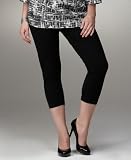Style&co. Plus Size Pants, Solid Capri Leggings