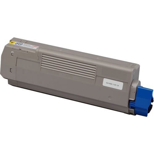 Do it Wiser ® Remanufactured Yellow Toner Cartridge For Okidata C610 C610n C610dn C610cdn C610dtn - 44315301 - Color Yield 6,000 Pages