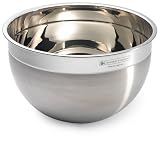 Gourmet Standard 7.5 Quart Stainless Steel Mixing Bowl with Rolled Edge - MB126R