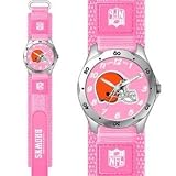 NFL Kids' FF1-CLE Future Star Series Cleveland Browns Pink Watch