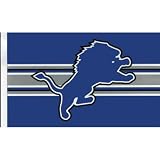 Detroit Lions - Logo 3'X5' Flag