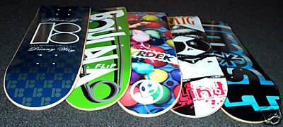 5 Almost Blind Plan B Alien Workshop Flip Skateboard by almost