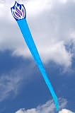 20ft Blue Flame Dragon Kite
