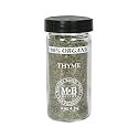 Morton & Bassett Organic Thyme, .9-Ounce Jars (Pack of 3)