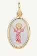 Gold Plated Religious Medal - Divine Child