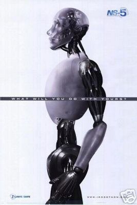 Cover image : I Robot Adv A (2004) Double Sided Original Movie poster 27x40